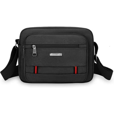 Nieuwe Heren Schoudertas Business Meerlaags Eenvoudige Canvas Tas met Grote Capaciteit en Lichte Tide Messenger Bag.