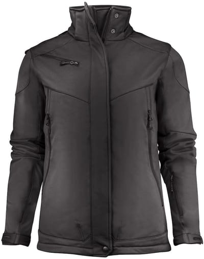 Printer SOFTSHELL JACKET SKELETON LADY 2261041 - Zwart - XS