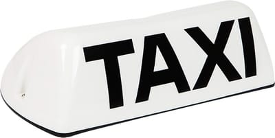 TAXI LED lamp - Met magneten - 12V