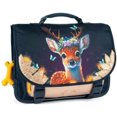 Stones and Bones Fairy Fawn Navy Lotus schooltas Boekentassen en rugzakken