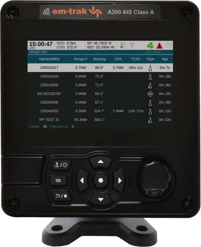 Em-Trak A200 Class A AIS Transceiver