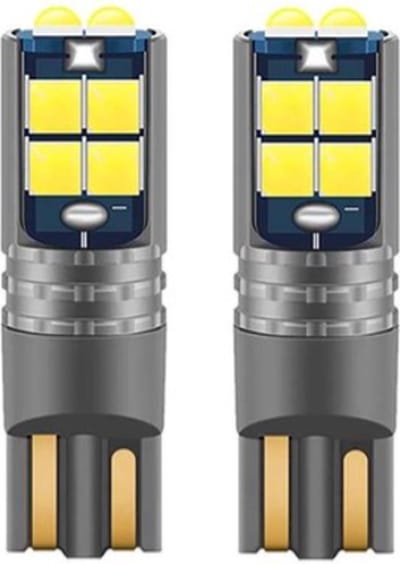 TLVX Autolampen set - T10 W5W LED - Extra Fel – Canbus – Steeklamp – Stadslicht – Kenteken verlichting - Interieur Lampen Verlichting– 6500K Wit licht – Storingsvrij –12V – Parkeer lampen – Stadsverlichting LED (2 stuks)