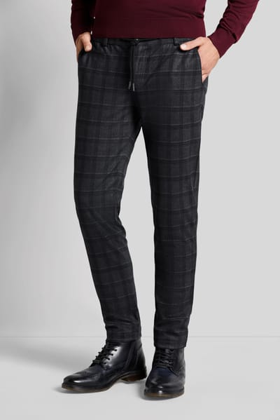 Bugatti Herren Chino broek met trekkoord