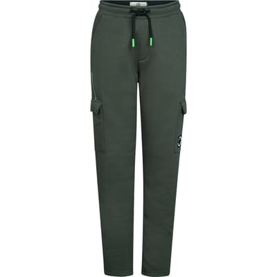 Petrol Industries - Jongens Fleece cargo joggingbroek forgebay - Grijs - Maat 176