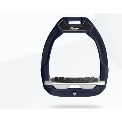 Veiligheidseisen voor paardrijden, hellend, Ultra Grip Marine/Grijs/Wit Flex-On Safe-On