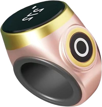 Vingerteller Clicker - Digitale Teller - Activiteiten Tellen - Oplaadbaar Touch Control - 7 x 7 x 5 cm - Roségoud