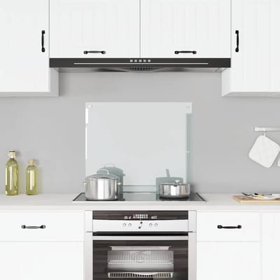 vidaXL - Spatscherm - keuken - 70x60 - cm - gehard - glas - transparant