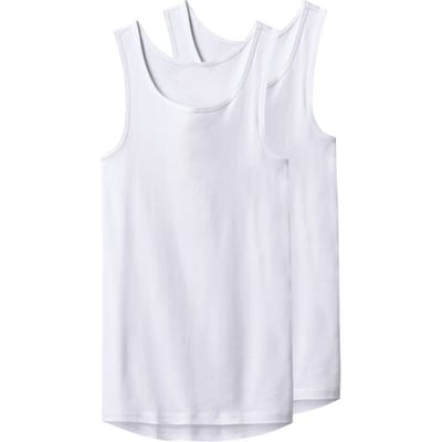 esmara Men Set van 2 heren hemden (Wit, S)
