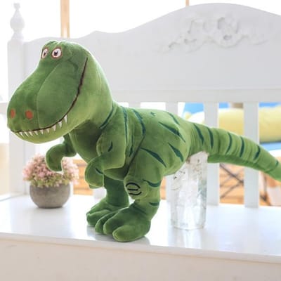 1 st 40 cm Nieuwe Dinosaurus Pluche Speelgoed Hobby's Cartoon Tyrannosaurus Knuffel Poppen Voor Kinderen Jongens Baby Verjaardag Kerstcadeau 40cm