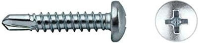 Schroefdoos CELO DIN 7504N Ø 4,8 mm 25 mm Phillips Verzinken (250 Stuks)
