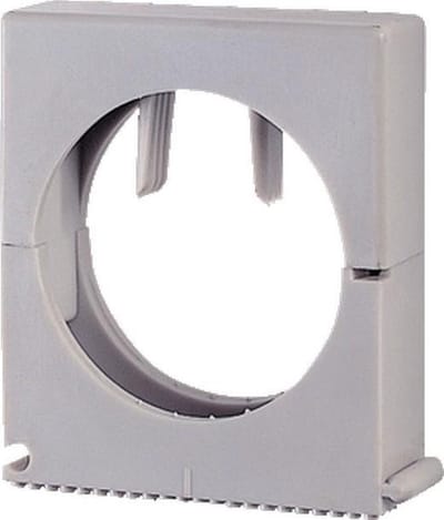 FIS drukzadel, kunstst, wit, diam 32 - 42mm, 1 kabels/buizen