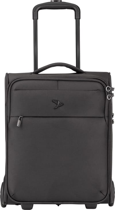 Pack Easy GoOn 2 wielen Cabinewagen 45 cm - Zachte bagage - TSA slot - schwarz