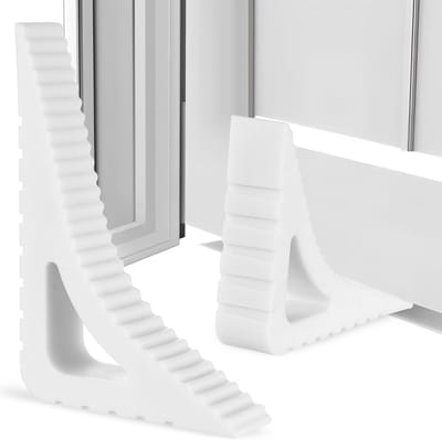 Ventilatiewedges en Raamblokkers voor Ramen en Deuren - Rubberen Stopper zonder Boren