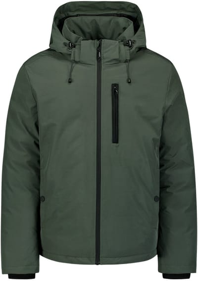 No Excess Jacket Short Fit Hooded Padded Dark Steel Größe: L | Winterjacken Outlet | Herren