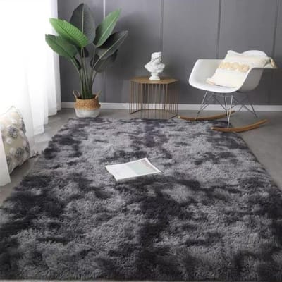 Tapis moelleux et soyeux, décoration d'intérieur moderne, Long tapis Shaggy en peluche, tapis de jeu pour enfants, canapé, salon, chambre à coucher, tapis de chevet, tapis de balcon 40x60cm(15.7x23.6In)