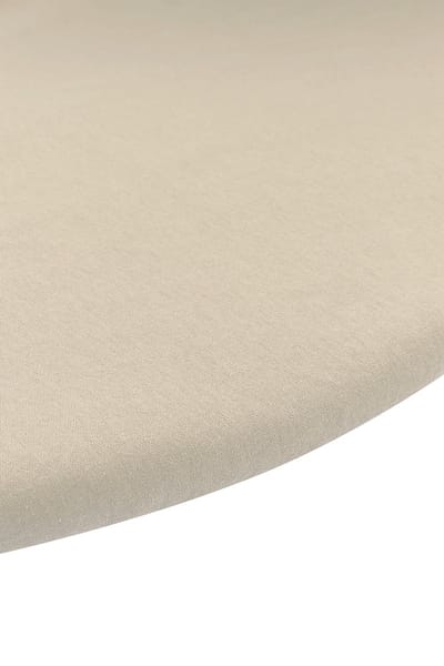 Meyco Baby Uni hoeslaken boxmatras - sand - rond 90/95cm