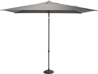 4 Seasons Azzurro parasol 200 x 300 cm antraciet solefin - houtlook frame