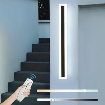Dimbare Wandlamp voor Buiten met Afstandsbediening - Waterdichte LED Verlichting IP65 - 100 cm