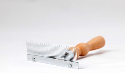 Hark Houten Handvat Groot Uitwol