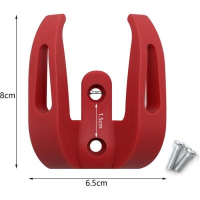 Elektrische scooter Voorste ophanghaak voor Xiaomi Mijia M365/1S/Pro Scooter Accessoires Tas Helm Dubbele klauwgreep Opbergrek