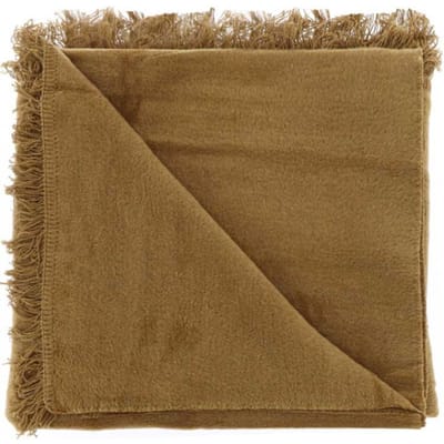 Unique Living Plaid Nomi - Katoen Mix - Bruin - 150 x 200 x 0 cm (BxHxD)