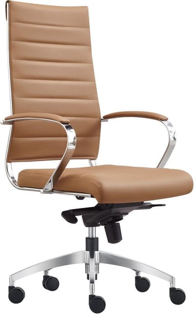 Sedero Bureaustoel Granada - Cognac - Leder
