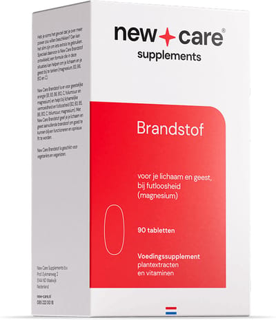 New Care Brandstof - futloosheid lichaam en geest - 90 tabletten - vegan