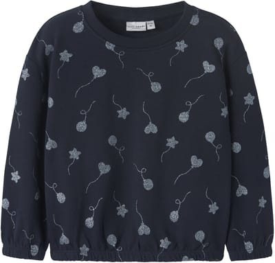 Name It mini meisjes trui VILUBA Blue Regular Fit