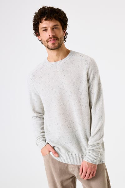 Gemêleerd breiovershirt Garcia