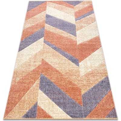 Kleden Rugsx Tapijt FEEL 5673/17931 Zilverspar beige /terraco 80x150 cm