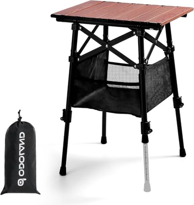 Draagbare Ultralichte Campingtafel van Aluminium - Vouwbare Picknicktafel voor Strand, Wandelen en Backpacken
