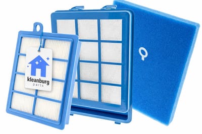 Kleanburg® - Geschikt voor Philips PowerPro Ultimate en 9000-serie - Filter set van 3 stuks
