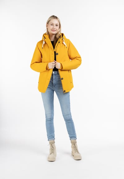 ICEBOUND winterjas Klima Iglo Dames mosterd