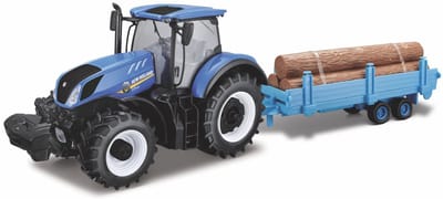 Bburago New Holland T7.315 - Modelauto - Schaal 1:32 - Blauw