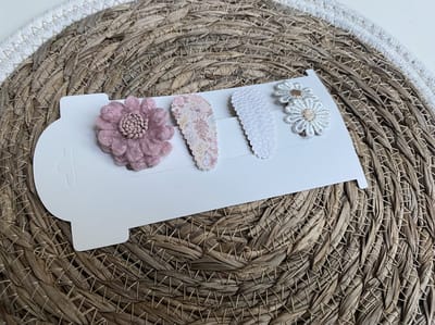 Antislip haarspeldjes Mae - haarspeldjes- haarspeldjes voor meisjes - haaraccessoires - haarspeldjes baby - haarknipjes baby - kinderknipjes - eerste haarspeldjes