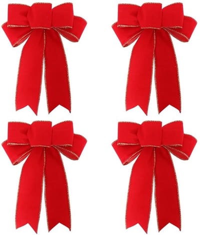Dailygoody - Grote Rode Strikken - Decoratieve Strikken