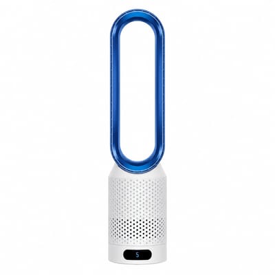 Pelor Bladloze Torenventilator - Luchtreinigende Luchtcirculatie - 8 Snelheden met Afstandsbediening - 90° Oscillatie - Blauw