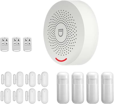 Huisbeveiligingsalarm - Inbreker alarmsysteem - Thuisbeveiliging - Tuya Smart Home - 10x10x10mm - F