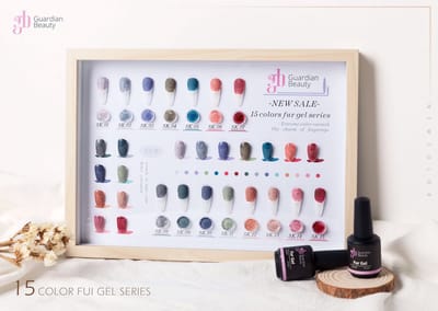 Guardian Beauty Miramer Gellak Set - Fur Gel - 15 stuks - 15ml - Nagel Gellak