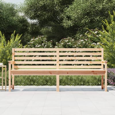 vidaXL - Tuinbank - 203,5x48x91,5 - cm - massief - grenenhout
