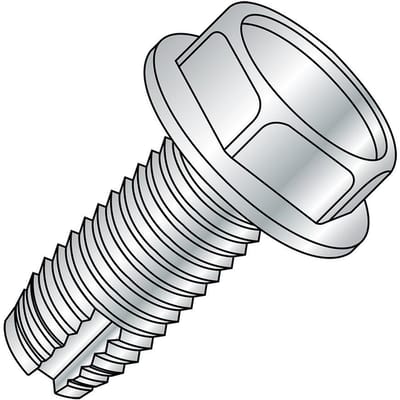 Stalen Schroeven - Metaalbevestiging - Klusprojecten - Verzinkte Afwerking - 50 Stuks - Zink