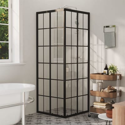 vidaXL - Douchecabine - 80x80x180 - cm - ESG