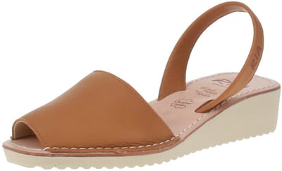 Ria Menorca 22950 Plataforma Berlin - Damesschoenen sandalen - Fluweel-Noze