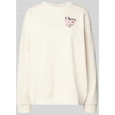 relaxed fit sweatshirt van zuivere katoen model 'Classic Crew_B_4'