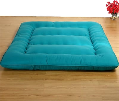 Japanse Vloermatras - Futon Matras - Comfortabel Slapen - Ergonomisch Ontwerp - 150x200 CM - Olijfgroen