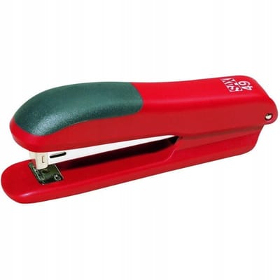 SAX 49 ongebruikelijke kantoornietmachine - rood, 25 vellen