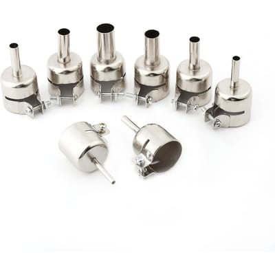 Ensemble de 8 buses pour pistolet à air chaud pour station de soudure à air chaud, outils de réparation(3456781012mm)
