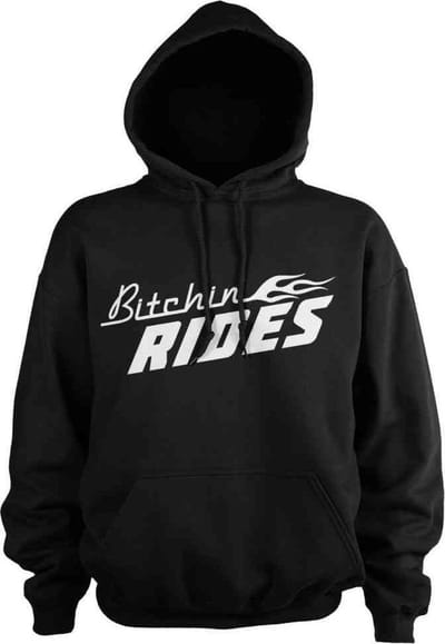 Bitchin' Rides Hoodie/trui -S- Logo Zwart