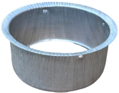 Aluminium Regengoot Afvoeruitlaat 2 3/4 inch voor 3 inch Regenpijpen - 4-Pack