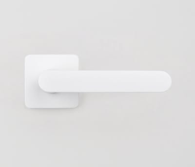 Deurkruk OneQ - Colombo Design Mood Collection - Wit - vierkant rozet - set